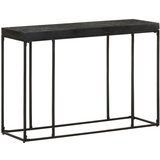  Konzolni stol crni 110x35x76 cm masivno drvo bagrema i manga | Eponuda.ba