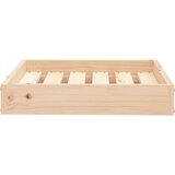  Krevet za pse 51,5 x 44 x 9 cm od masivne borovine | Shoptok.si