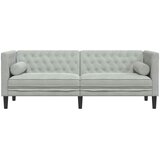 SOFA Svijetlo siva 194 x 74,5 x 70,5 cm Baršun | shoptok.hr