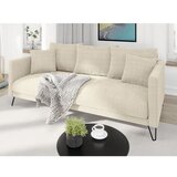 Ropez Krem sofa od šenila 200 cm Freya – | shoptok.hr
