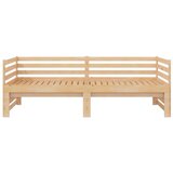  Dnevni ležaj na izvlačenje masivna borovina 2 x (90 x 200) cm | shoptok.hr