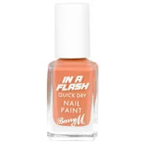 Barry M lak za nohte - In A Flash Quick Dry Nail Paint - Turbo Terracotta