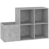 vidaXL Omara za čevlje betonsko siva 105x35,5x70 cm iverna plošča, (20709922) Cene
