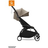 Stokke Ogrodje s sedežno enoto black frame 6+ color pack Yoyo® taupe | Shoptok.si