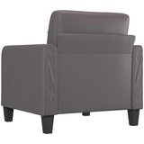  Fotelja siva 60 cm od umjetne kože | shoptok.hr