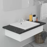  Ugradbeni umivaonik 42 x 39 x 18 cm keramički bijeli