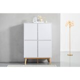 MID.YOU VISOKA KOMODA, bela | Shoptok.si