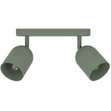 Eglo 44133 - Spot svetiljka TILSTON 2xE14/40W/230V zelena | Eponuda.com