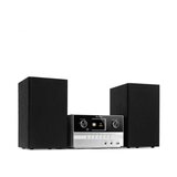 Auna Connect System S stereo sustav + zvučnik, Srebro Cijene
