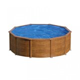 Gre Okrugli montažni bazen Pacific Wood SET 460x120cm | ePonuda.com