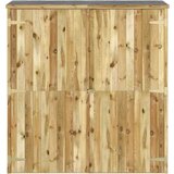 vidaXL vrtna lopa za orodje 163x50x171 cm impregnirana borovina | Shoptok.si