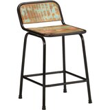 vidaXL barski stolci 2 kom 46x35,5x70 cm masivnog obnovljenog drva | shoptok.hr