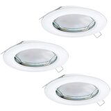 Eglo LED vgradna svetilka Eglo Peneto (7,8 cm, jeklo, GU10, bela) Cene