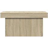 vidaXL Stolić za kavu boja hrasta 80 x 55 x 40 cm konstruirano drvo | shoptok.hr