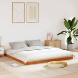 Okvir kreveta voštano smeđi 180 x 200 cm od masivne borovine | shoptok.hr