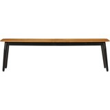  Klupa 160 x 40 x 45 cm od masivnog drva manga i željeza | shoptok.hr