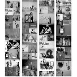  Tapeta - Banksy - grey collage 50x1000 Premium | shoptok.hr