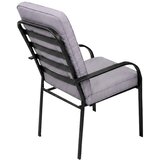 Master Stolica metalna 70x56.5x89cm sa sivim jastukom WMCC-001 Cijene