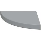  Plutajuće kutne police 4 kom sive 35 x 35 x 3,8 cm MDF | shoptok.hr