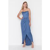 Trendyol indigo detailed evening dress & graduation dress Cijene