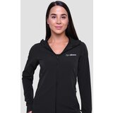 GymBeam ženska jakna za trčanje pulse black