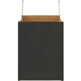  Papirnate vrećice 50 kom s ručkama crne 32x22x28 cm | shoptok.hr
