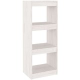 vidaXL knjižna omara za razdelitev prostora bela 40x30x103,5 cm | Shoptok.si