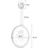 Tutumi Prozirna LED lampa Djed Mraz CD003 | shoptok.hr