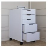 Hanah home Komoda s ladicama Duru 1600-48, 40x77.4x55 cm, Bijela | Eponuda.ba