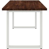  Kvadratni blagovaonski stol 160 x 70 x 75 cm Tamno smeđa | shoptok.hr