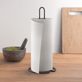 Metaltex Mat črno jekleno stojalo za papirnate brisače ø 14 cm Lava – | Shoptok.si