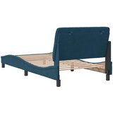  Okvir za krevet bez madraca plavi 100x200 cm baršunasti | Eponuda.com