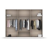 Boxxx OMARA ZA OBLAČILA, bela, hrast artisan | Shoptok.si