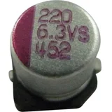 Teapo Elektrolitski kondenzator SMD 390 µF 6.3 V/DC 10 % (promjer x V) 8 mm x 6.7 mm PVS397M6R3S0ANGA3K 1 kom.