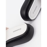 GOODIN White and black comfortable platform flip-flops | Shoptok.si