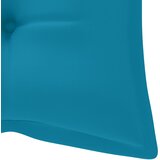  Sklopiva vrtna klupa s jastukom 118 cm od bambusa | shoptok.hr