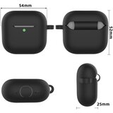 INF Ovitek za AirPods s ključkom in dodatki Black AirPods 4 Flat, (21734503) | Shoptok.si