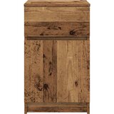  Noćni ormarići 2 kom staro drvo 39x35x65 cm konstruirano drvo | shoptok.hr