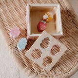 Little Dutch® Drvena kocka s oblicima Fairy Garden | Shoptok.si