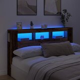  LED uzglavlje boja drva 180x18,5x103,5 cm konstruirano drvo | Eponuda.ba