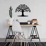 Wallity Zidna dekoracija Monumental Tree 20, 55 x 70 cm, Crna | ePonuda.com
