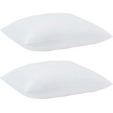  Jastuk s jastukom 2 pcs Bijelo 70 x 61 x 20 cm Poliester | shoptok.hr