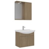 Hanah home Kupatilski ormarić sa umivaonikom i ogledalom (2 komada) Purus 65 992 | Eponuda.com