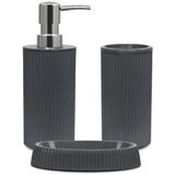  PZR-065 anthracite bathroom set (3 pieces) | ePonuda.com