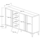 Hanah home komoda Dora | ePonuda.com