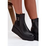 VINCEZA Insulated Women's Platform Boots with Decorative Detail | shoptok.hr