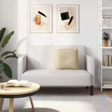  Jastuk za leđa Krema 50 x 45 cm Mikrofiber tkanina | shoptok.hr