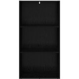  Polica Crni hrast 60 x 30 x 76.5 cm Konstruirano drvo | shoptok.hr