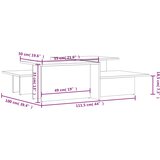  Stolići za kavu 2 kom crni od konstruiranog drva | shoptok.hr