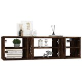 Zidna polica boja hrasta 102x30x29 cm od konstruiranog drva | Eponuda.ba